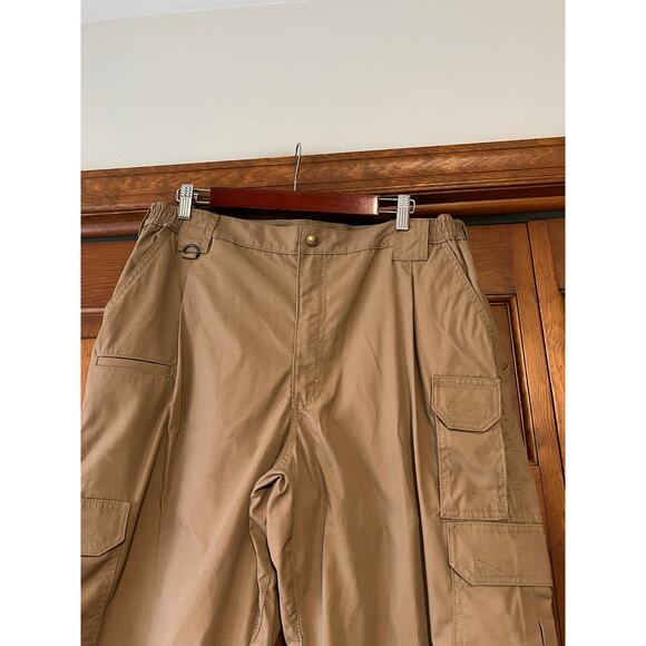 5.11 Tactical Men’s Taclite Ripstop Cargo Pants Coyote Tan Utility Work SZ 40x36 - Picture 3 of 12